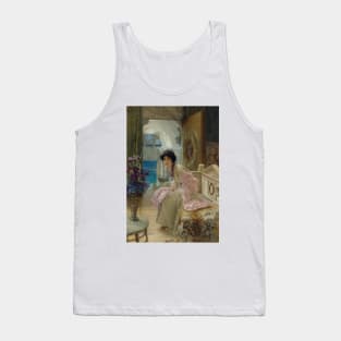 Watching And Waiting by Lawrence Alma-Tadema Tank Top